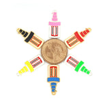 10pcs Alloy Lotion Charms for DIY Jewelry Making