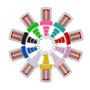 10pcs Alloy Lotion Charms for DIY Jewelry Making