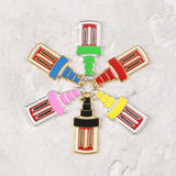 10pcs Alloy Lotion Charms for DIY Jewelry Making
