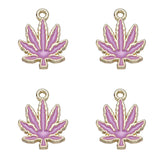 10pcs Maple Leaves Charms for DIY Necklace Jewelry Making