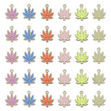10pcs Maple Leaves Charms for DIY Necklace Jewelry Making
