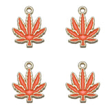 10pcs Maple Leaves Charms for DIY Necklace Jewelry Making