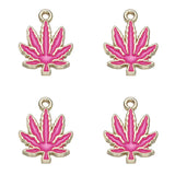 10pcs Maple Leaves Charms for DIY Necklace Jewelry Making