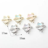 10pcs Moon & Stars Charms Pendant DIY Jewelry Accessories