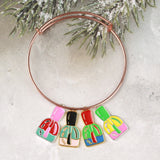 10pcs Alloy Nail Polish Charms for DIY Jewelry Making