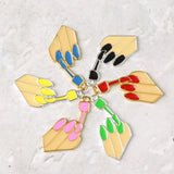 10pcs Alloy Nail Polish Charms for DIY Jewelry Making