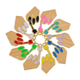 10pcs Alloy Nail Polish Charms for DIY Jewelry Making