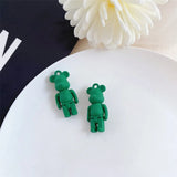 10pcs Cartoon Bear Charms Alloy Pendants for DIY Jewelry Making