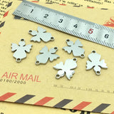 10pcs Angel Girl Stainless Steel Charm for DIY Bracelet Necklace
