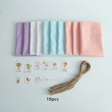 10pcs Animal Cotton Jewelry Gift Bags for Candy Party Organizer