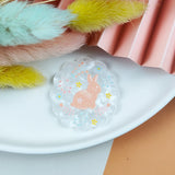 10pcs Rabbit Bunny Acrylic Charms Pendant for DIY Earrings Keychain