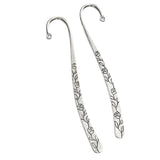 10pcs Bronze/Silver Plated Bookmark Charms Vintage Pendants