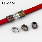 10pcs Antique Beads For 10*6mm Licorice Cord Bracelet