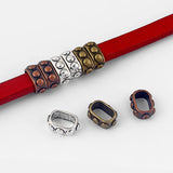 10pcs Antique Beads For 10*6mm Licorice Cord Bracelet