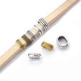 10pcs Antique Slide Spacers for 10x6mm Leather String Jewelry