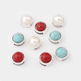 10pcs Antique Silver 10mm Flat Leather Slider Spacer for Bracelets & Bangles