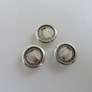 10pcs Antique Silver 16mm Bezel Spacer Beads for 10x2mm Leather Bracelet