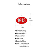 10pcs 1913 Organization Girl Charms for DIY Jewelry