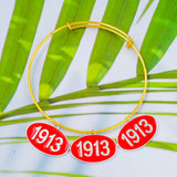 10pcs 1913 Organization Girl Charms for DIY Jewelry