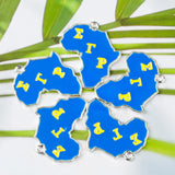 10pc Alloy Organization Charms for DIY Jewelry Making