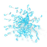 10pcs Acrylic Teardrop Beads Bouquet Wedding DIY Bridal Hair Accessory