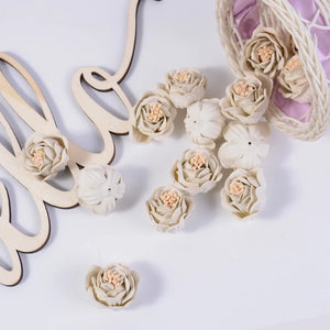10pcs Superfine Fiber Flowers Head DIY Wedding Decor