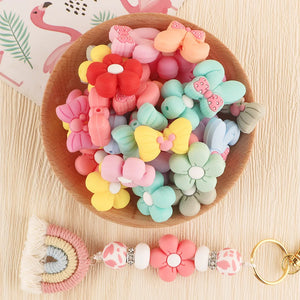 10pcs Baby Silicone Beads for Jewelry Making DIY Pacifier Chain Necklace