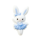 10pcs Baby Silicone Animal Rabbit Beads Food Baby Silicone Teeth Toy Bpa-Free