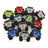 10pcs Baby Silicone Jeep Beads Food Silicone Toy DIY Nipple Chain BPA-free
