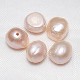 10pcs/Bag 9-10mm Cultured Freshwater Pearl Beads For Jewelry Making