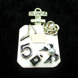 10pcs/Bag Big Size Rhinestone Perfume Enamel Charms Pendants