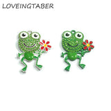 Easter Series 1: Rhinestone/Enamel Baby Chicks Pendant - 10pcs/Bag