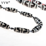 10pcs Tibetan Agates Dzi Beads Black/Red Healing 11/12/16mm