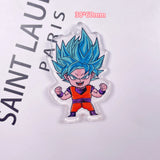 10pcs One Piece Anime Character Key Chain Bag Pendant Gift