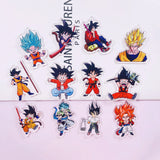 10pcs One Piece Anime Character Key Chain Bag Pendant Gift