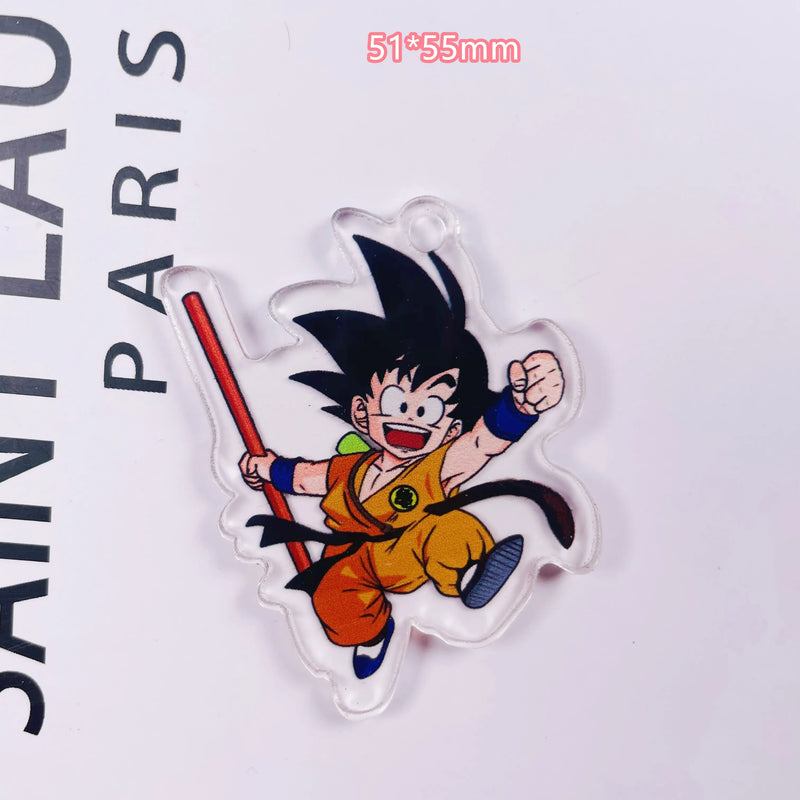 10pcs One Piece Anime Character Key Chain Bag Pendant Gift