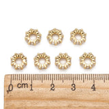 10pcs Brass CZ European Beads 8x3mm DIY Jewelry Making
