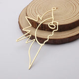 10pcs Brass Large Sun Human Face Charms Pendant Jewelry Findings
