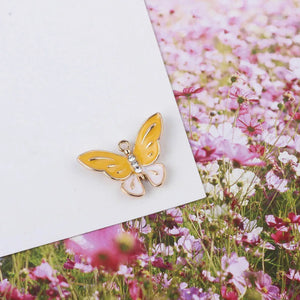 10pcs Butterfly Alice Girl Rabbit Charms Bracelets Making Drop Oil Metal Enamel