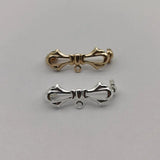 10pcs Butterfly Brooch Pins Base Clasp for Christmas Jewelry DIY