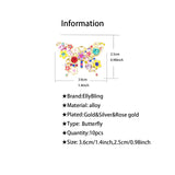 Butterfly Charms for DIY Jewelry BU0014-BU0016