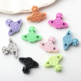 10pcs Candy Planet Pendant Alloy String Beads Charms For Jewelry Making DIY