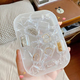 10pcs Candy Shaped Jewelry Carrying Case for Travel Storage