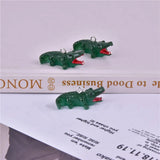 10pcs Cartoon Flamingo Crocodile Resin Charms DIY Jewelry Accessories