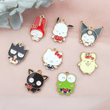 10pcs Animal Alloy Drip Earrings for DIY Jewelry