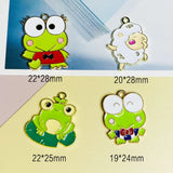10pcs Cartoon Animal Drip Pendant Earrings DIY Jewelry Accessories