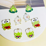 10pcs Cartoon Animal Drip Pendant Earrings DIY Jewelry Accessories
