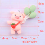 10pcs Cartoon Animals Balloon Charms Diy Earrings Bracelet Necklace Jewelry