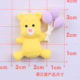 10pcs Cartoon Animals Balloon Charms Diy Earrings Bracelet Necklace Jewelry