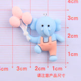 10pcs Cartoon Animals Balloon Charms Diy Earrings Bracelet Necklace Jewelry